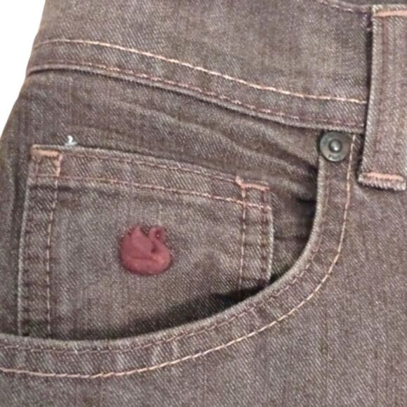 GLORIA VANDERBILT Amanda Light Wash Black Jeans Size 10 short - Picture 10 of 10